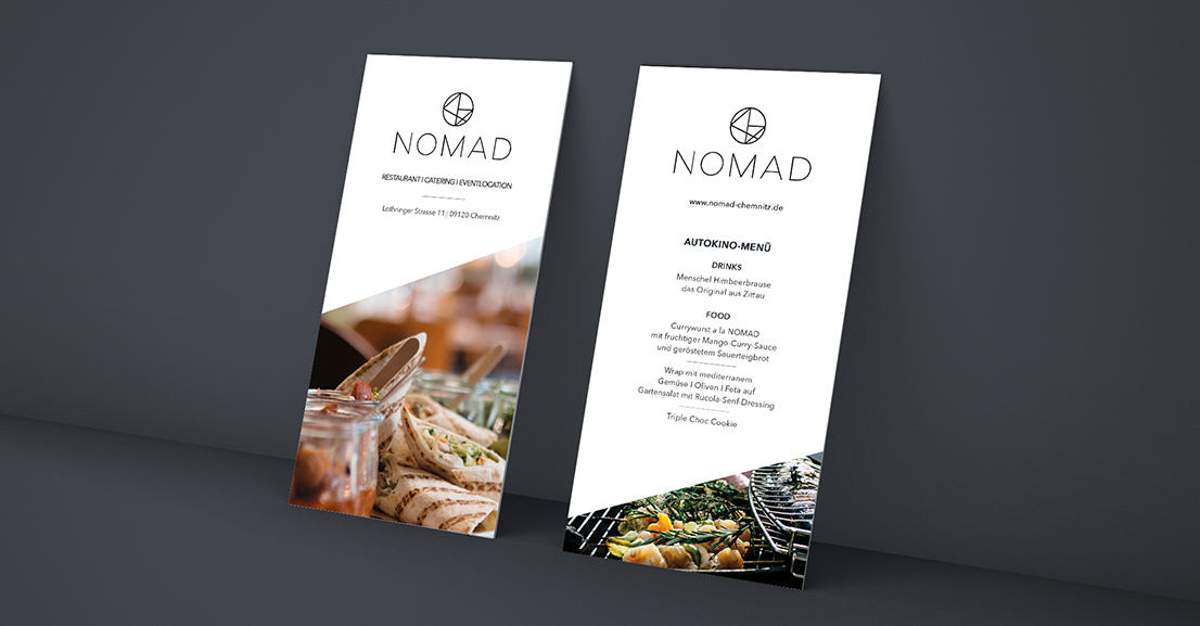 Nomad - Werbeagentur Chemnitz - Gestaltung Flyer und Broschüre
