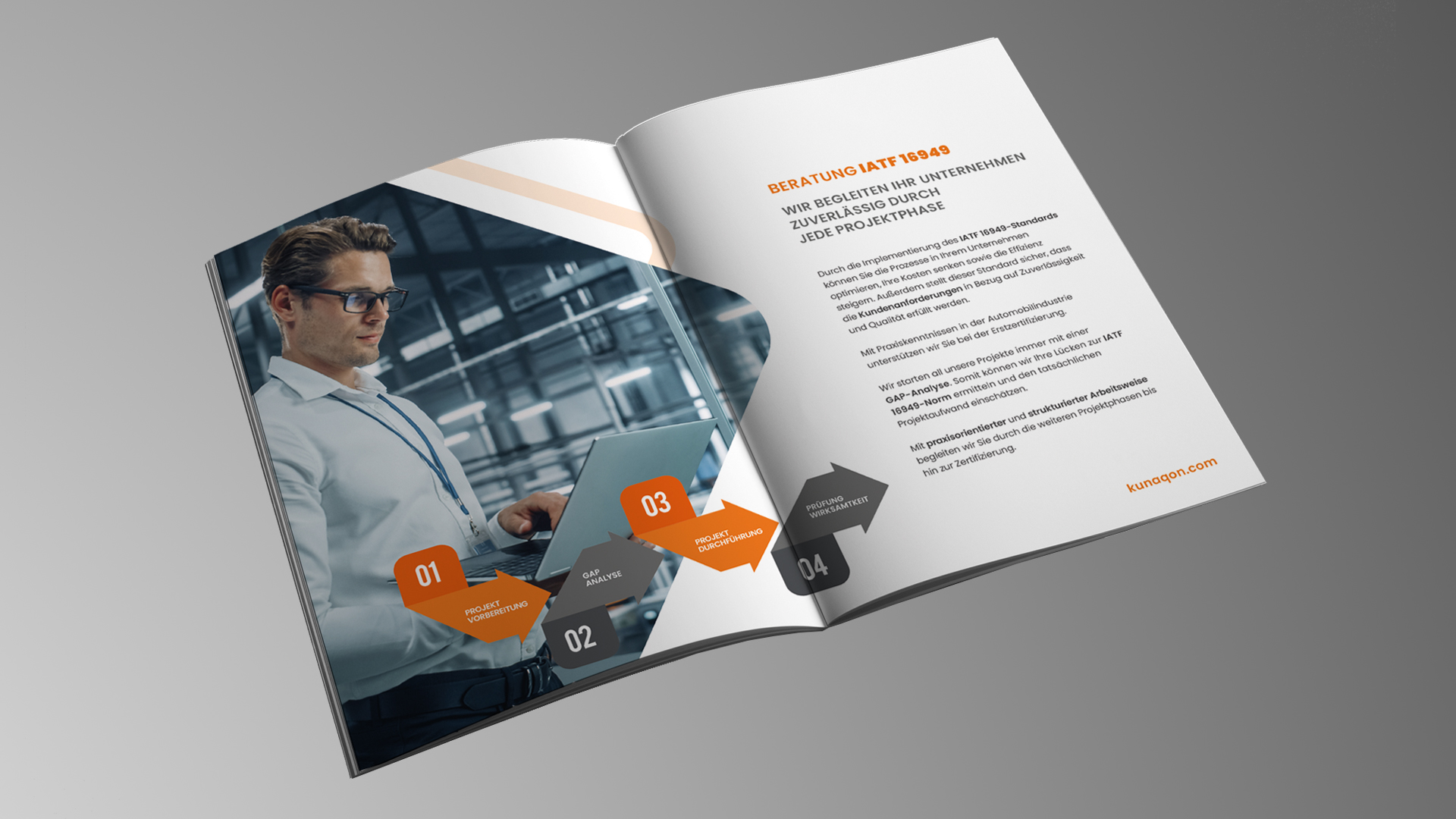 Kunaqon - Broschüre - Werbeagentur Chemnitz