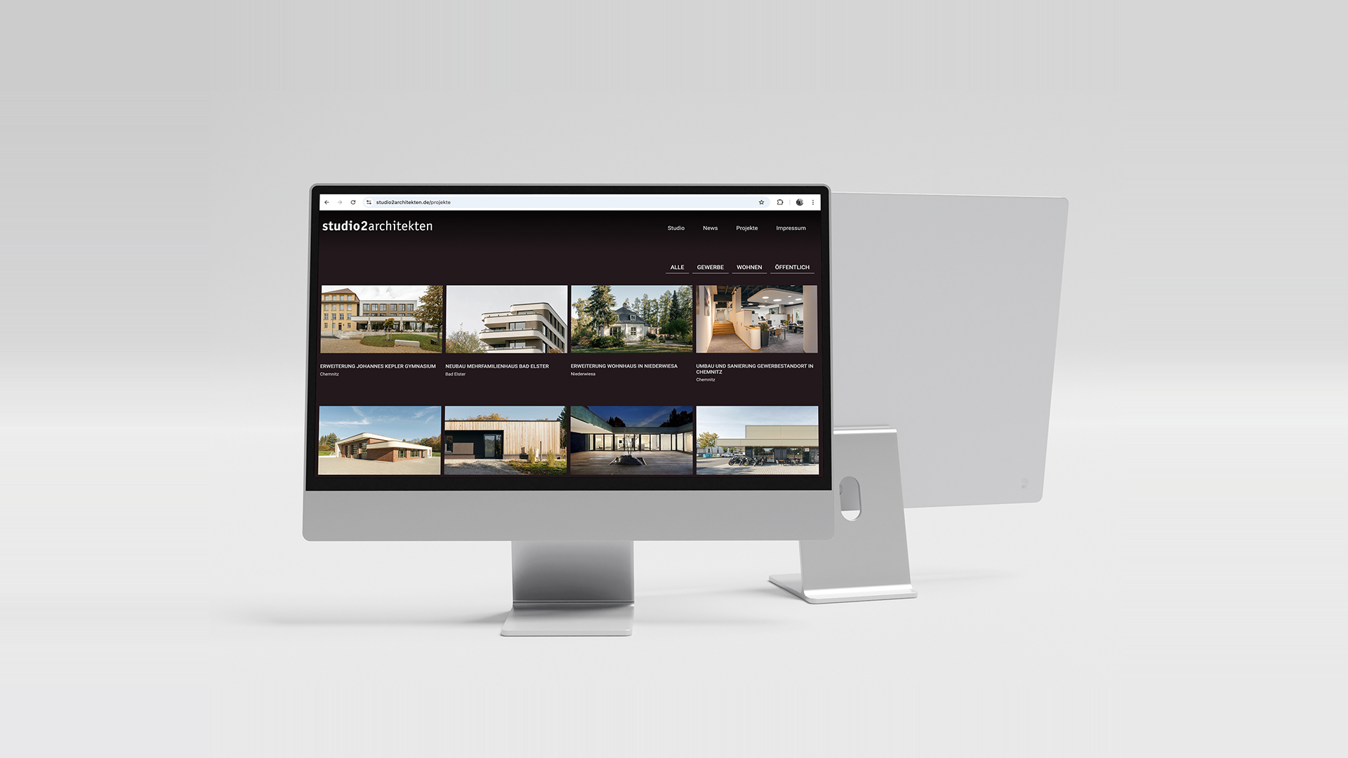 Webdesign - Referenz Studio2a - Werbeagentur Chemnitz